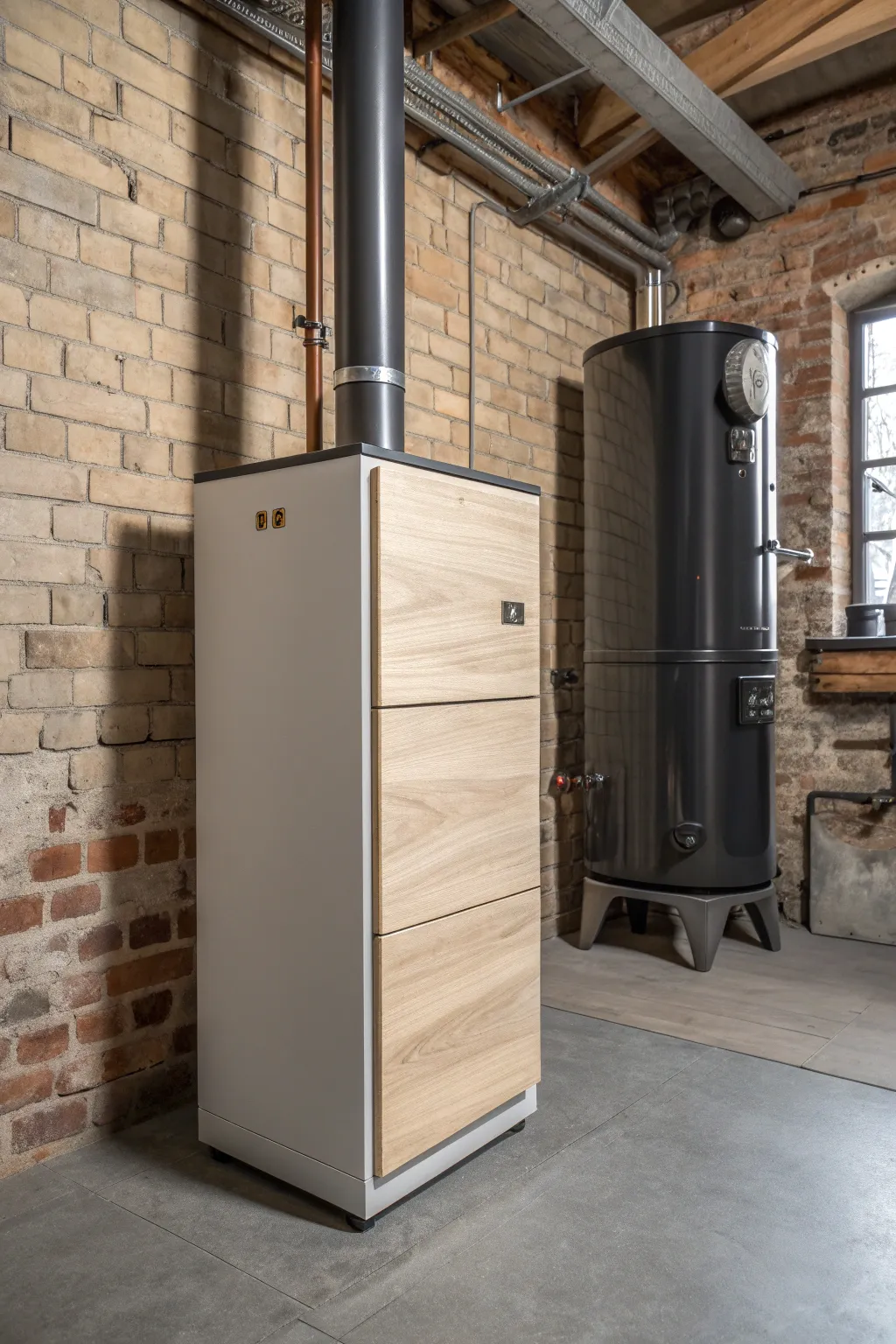 Transform your space with this budget-friendly, IKEA-inspired boiler cover hack!