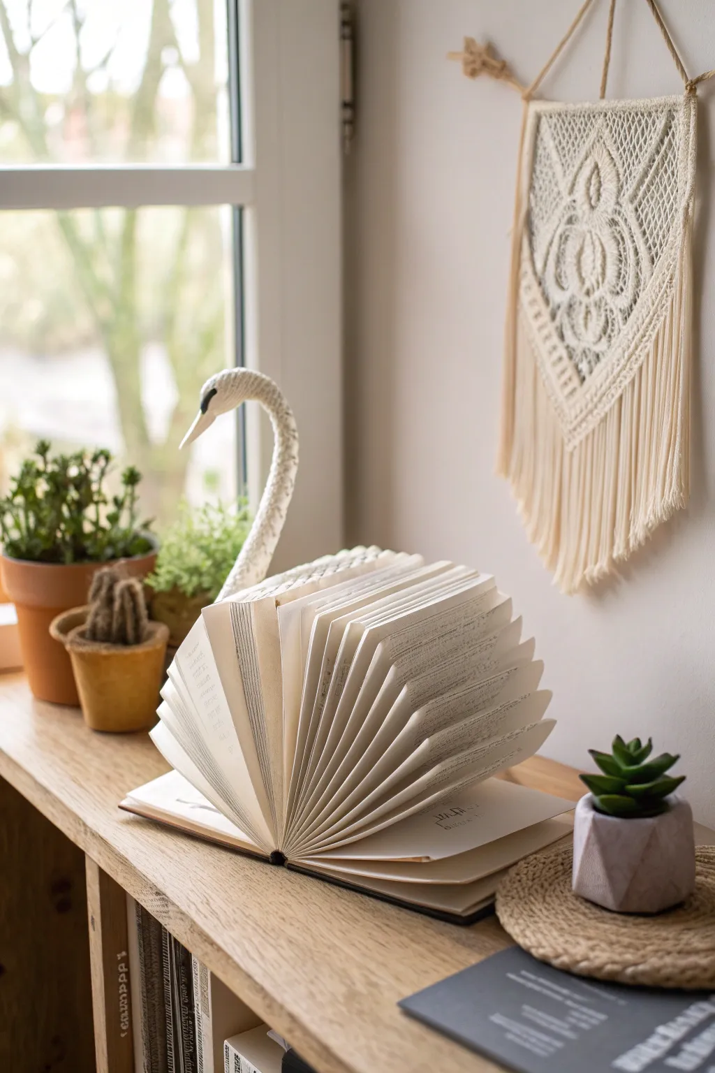 Bring your bookshelf to life with the art of book folding: where simplicity meets whimsy.