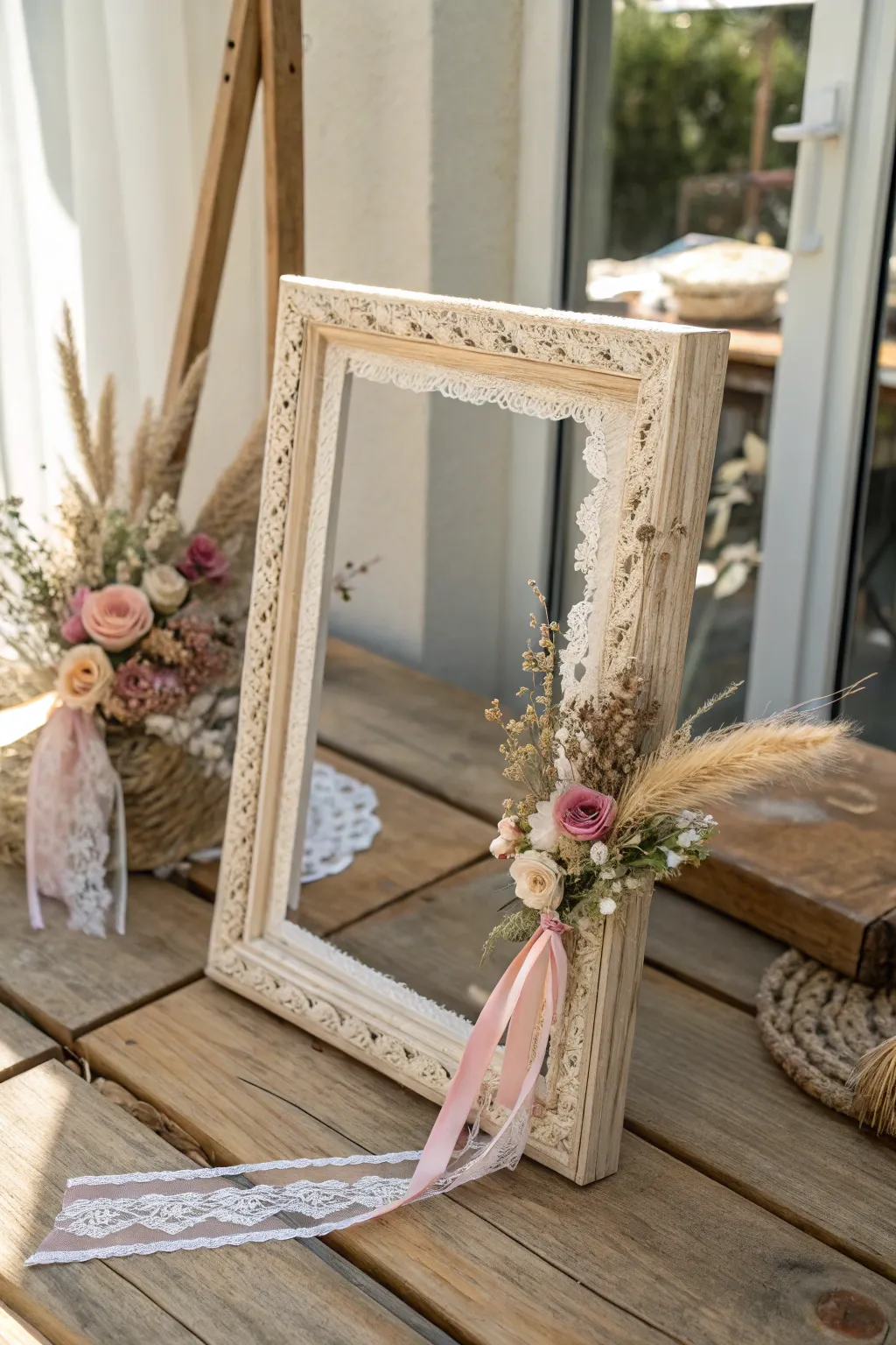 Capture unforgettable moments with your own personalized photo booth frame – where Scandinavian minimalism meets boho charm.