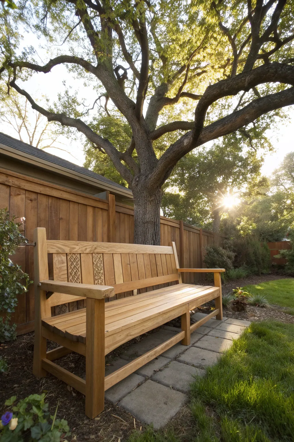 Craft your own serenity with a beginner's wooden bench project.