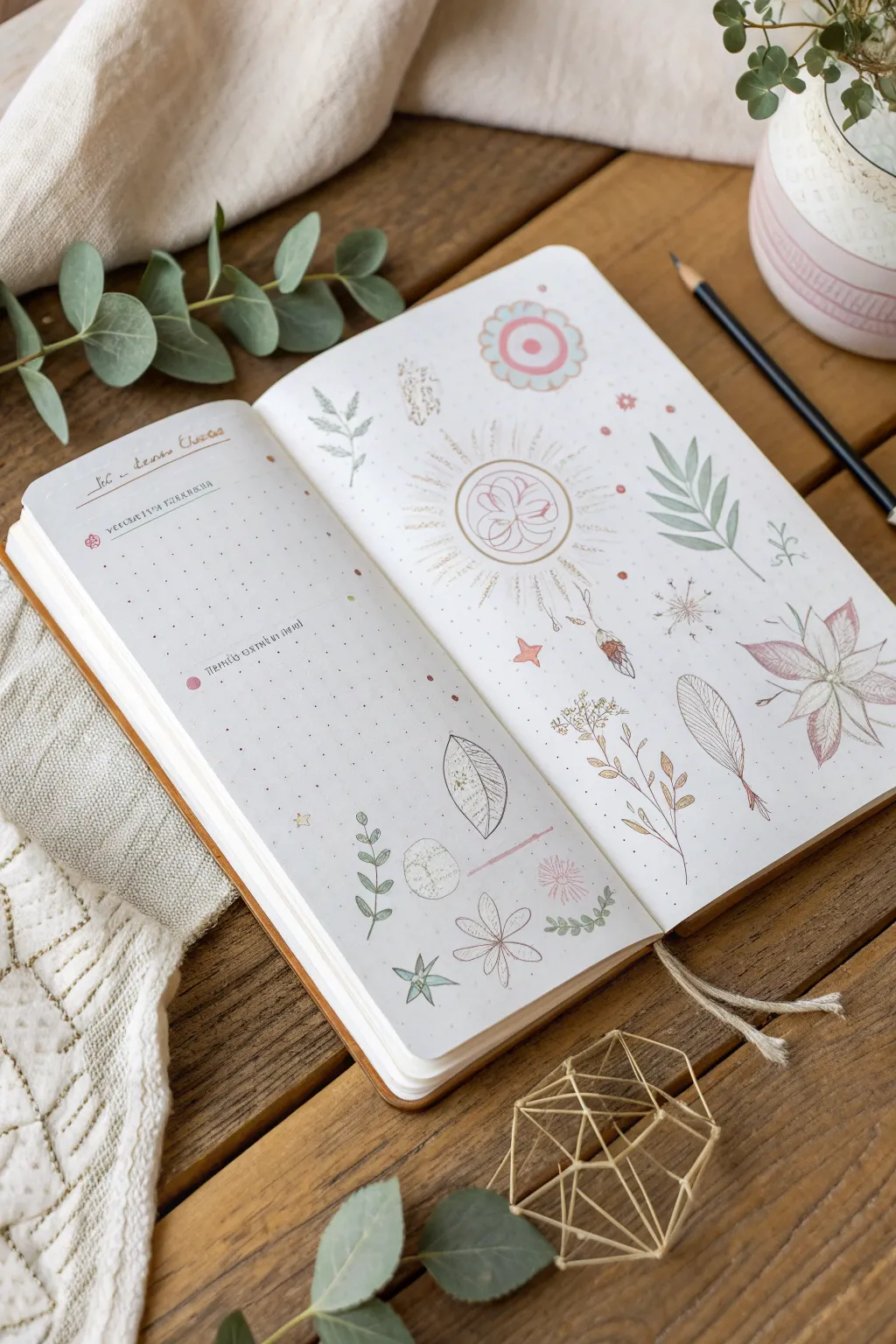 Transform your pages into art with whimsical doodles that capture your creativity.