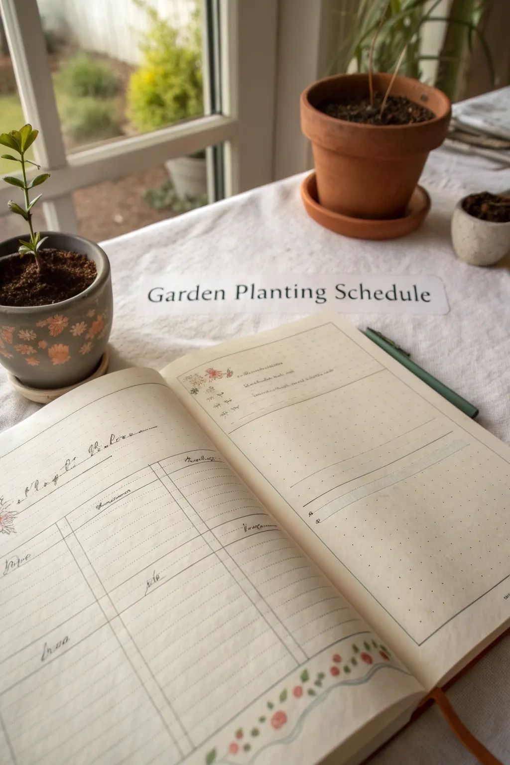 Plan your garden with style and simplicity: A must-have bullet journal list for every urban gardener.