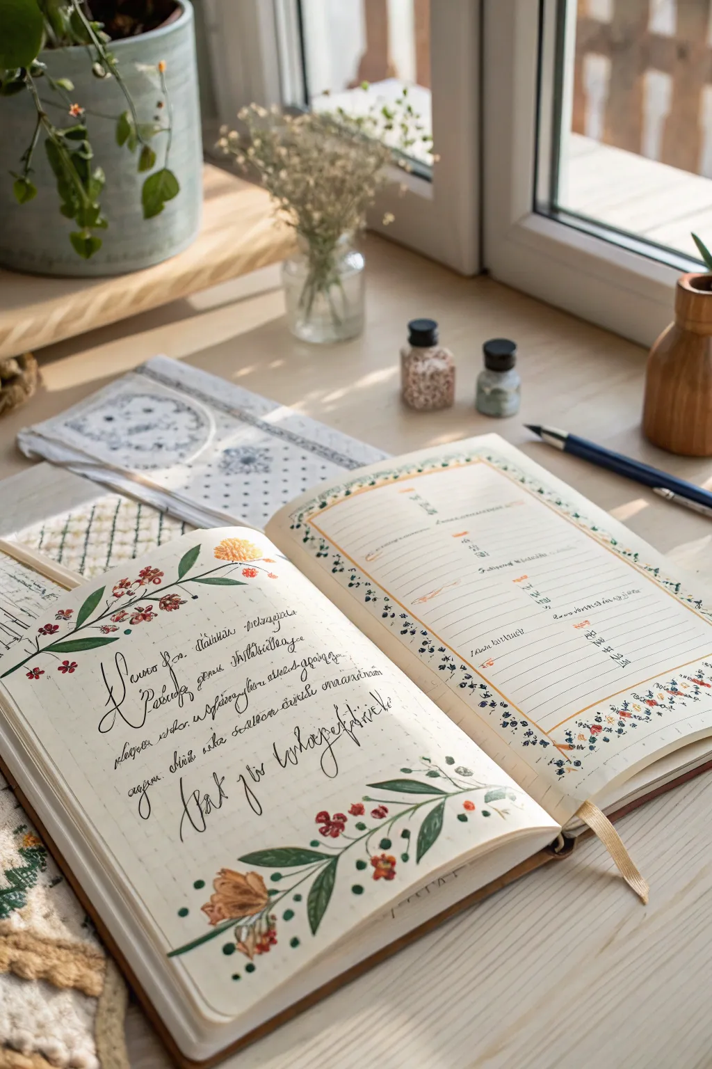 Transform your notes into art with exquisite hand lettering. #JournalJoy