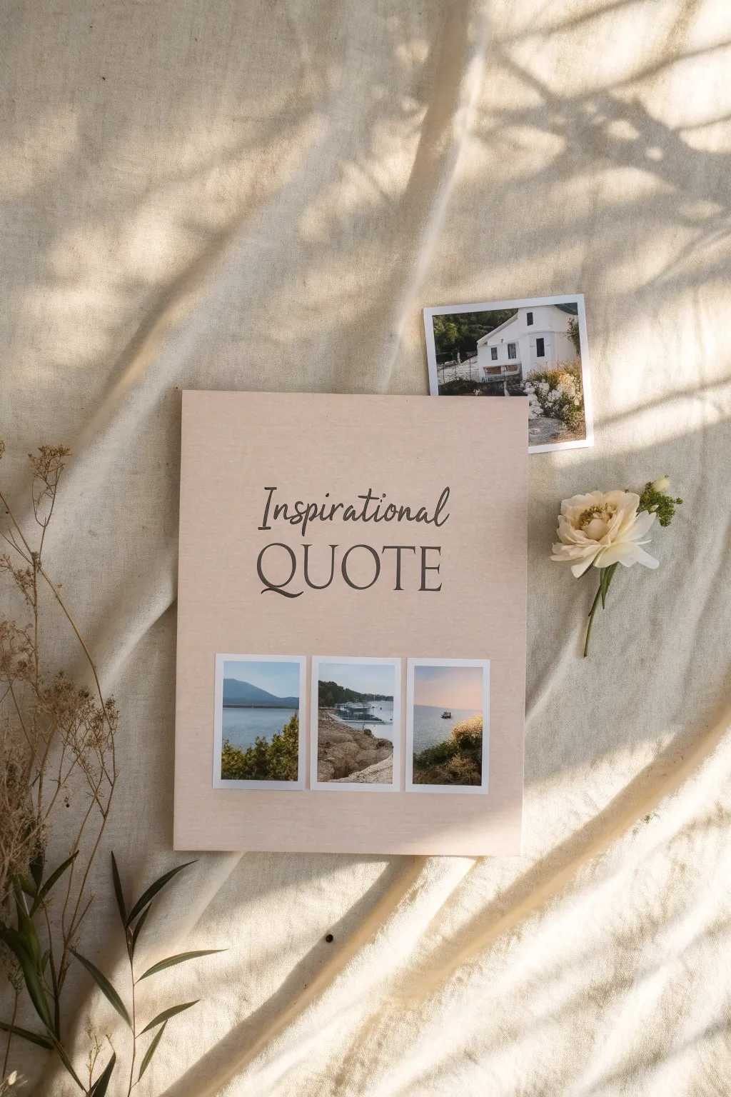 Inspiration in Simplicity: Let your favorite words breathe life into your personal collage.