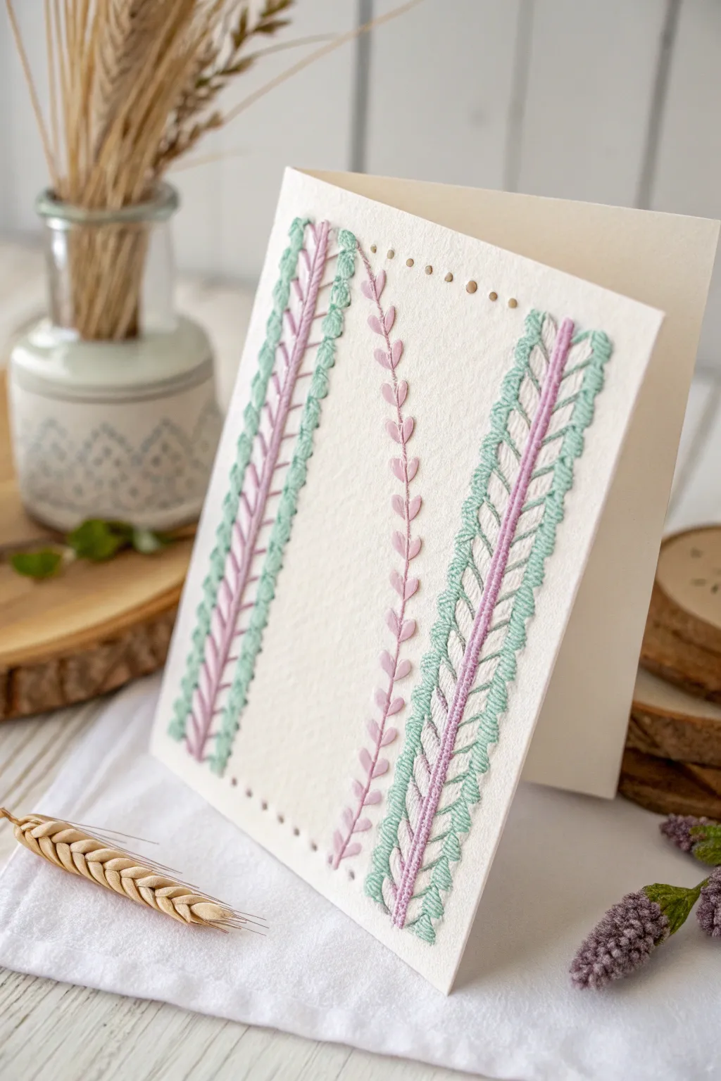 Embrace the beauty of handmade elegance with sewn details that speak volumes. #CraftedWithLove