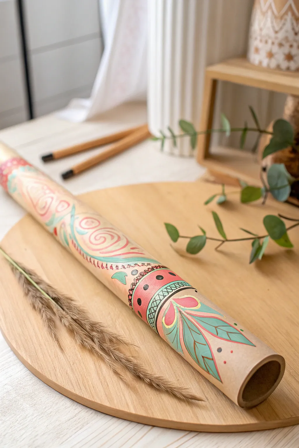 Unleash your creativity with these handcrafted musical sticks—where art meets sound in a minimalist design.