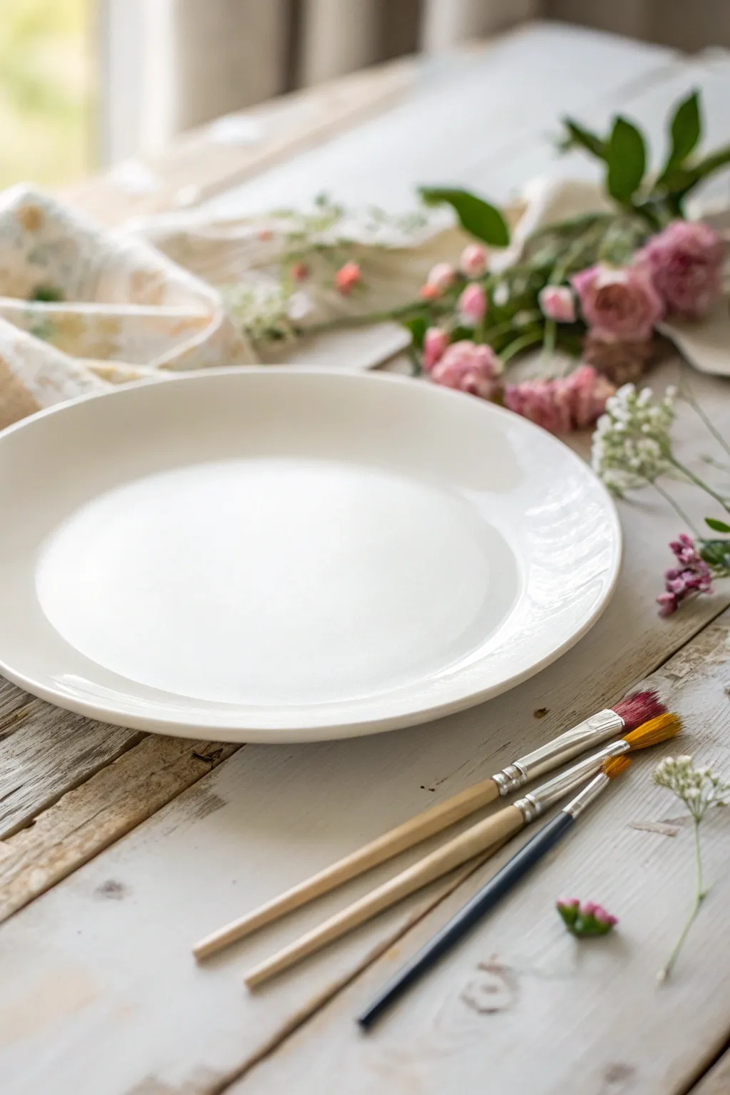 Transform your painting sessions with dual-purpose dinnerware—where elegance meets creativity.