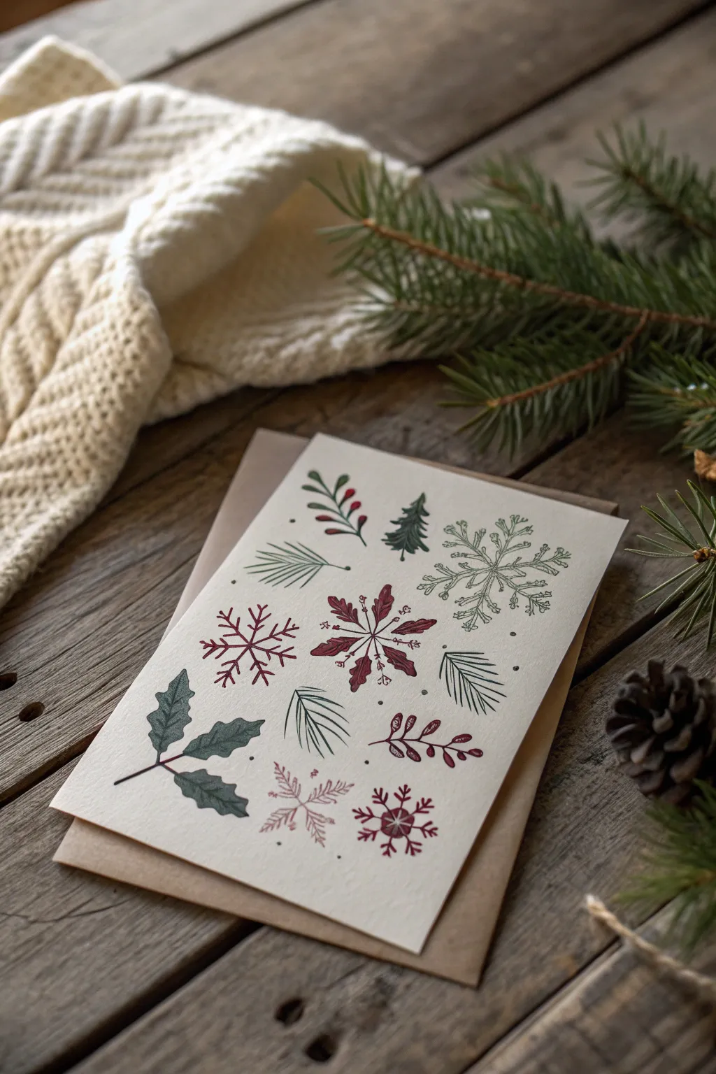 Embrace the season with holiday-themed challenge cards, where simplicity meets festive creativity.