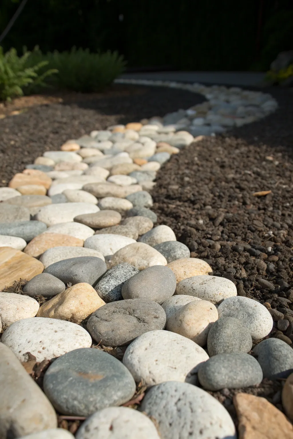 Transform your space with the timeless charm of a gravel path—simple yet stunning.