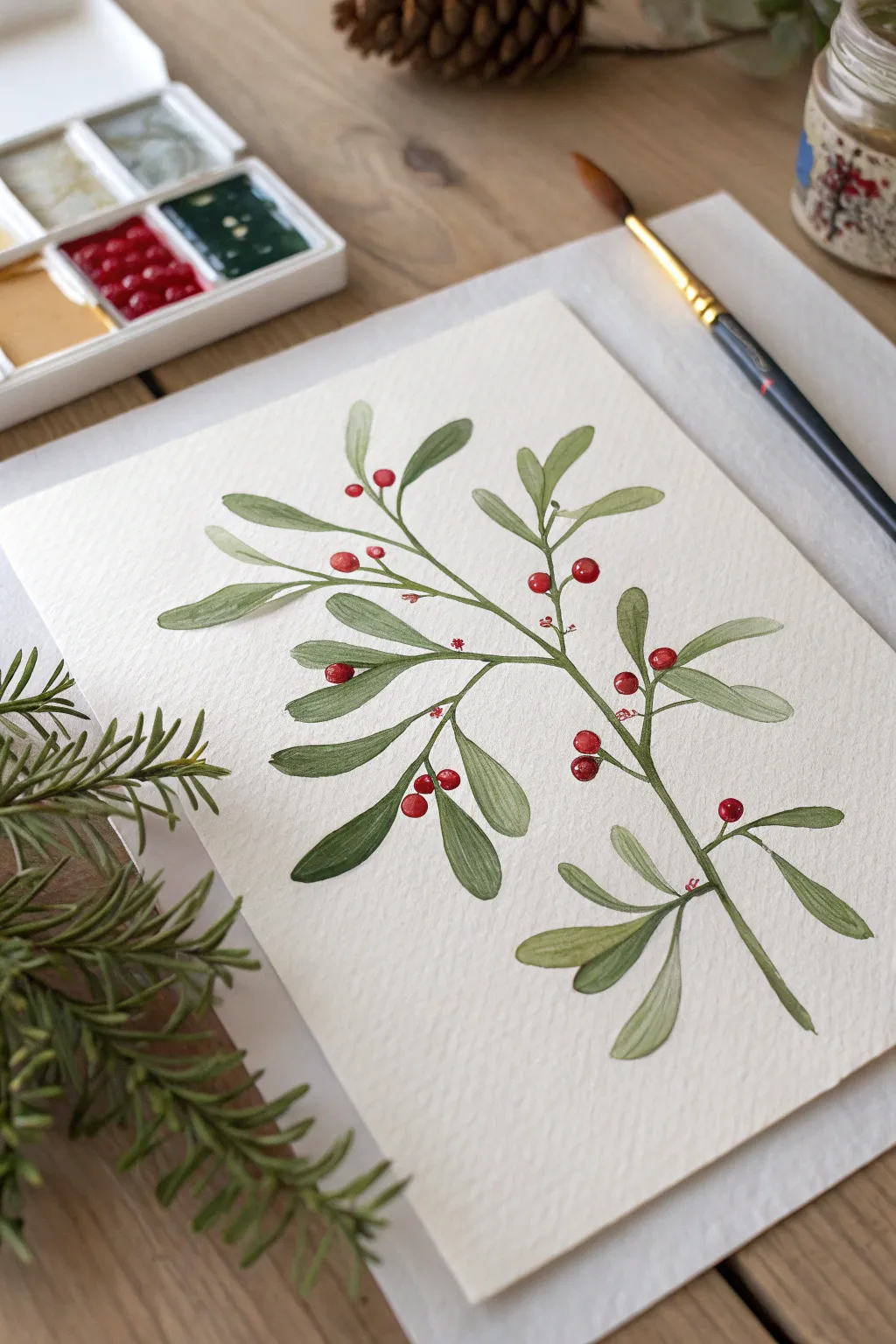 Capture the essence of the season with nature-inspired watercolor elegance.
