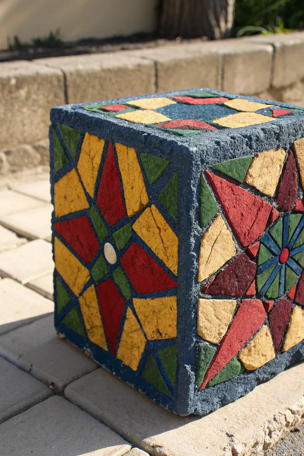 Transform ordinary into extraordinary with a pop of mosaic magic.