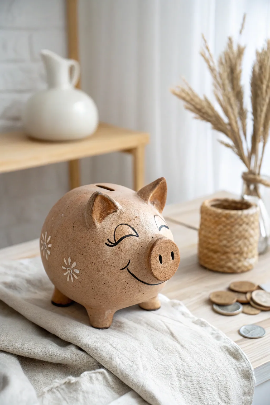 Add a touch of personality to your savings with a mischievous wink!