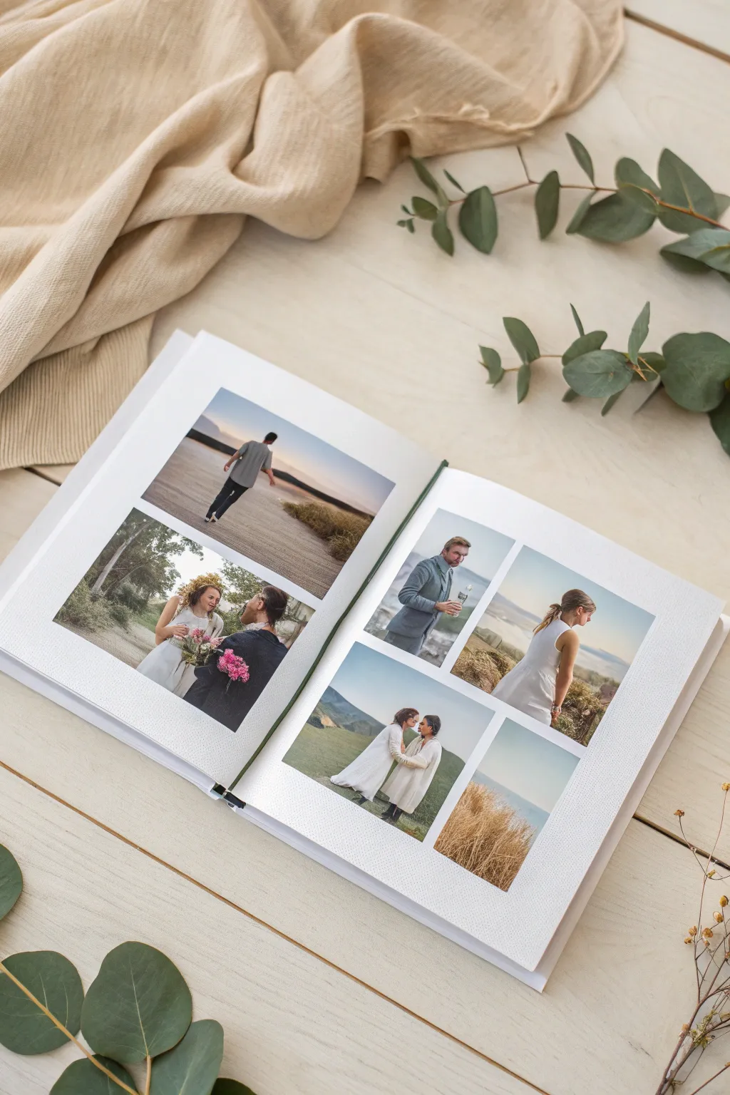 Craft your love story with a collage of unforgettable moments. #MemoriesInFrames