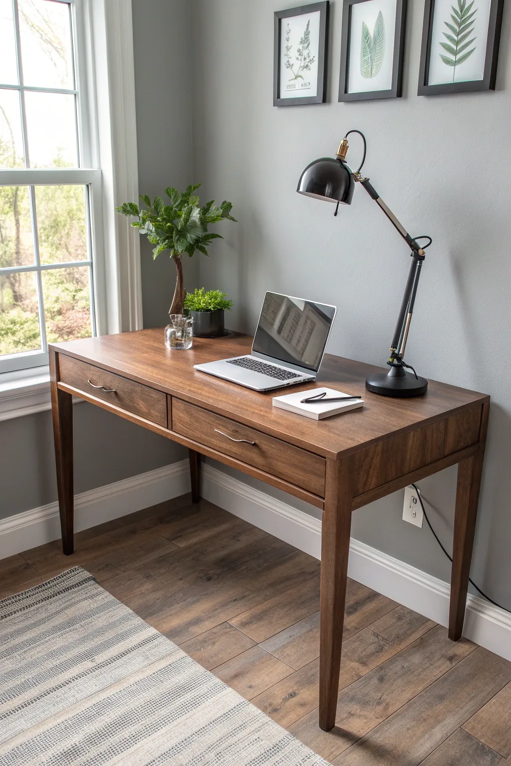 Optimize your corner with elegance and efficiency: the perfect L-shaped desk for modern productivity.