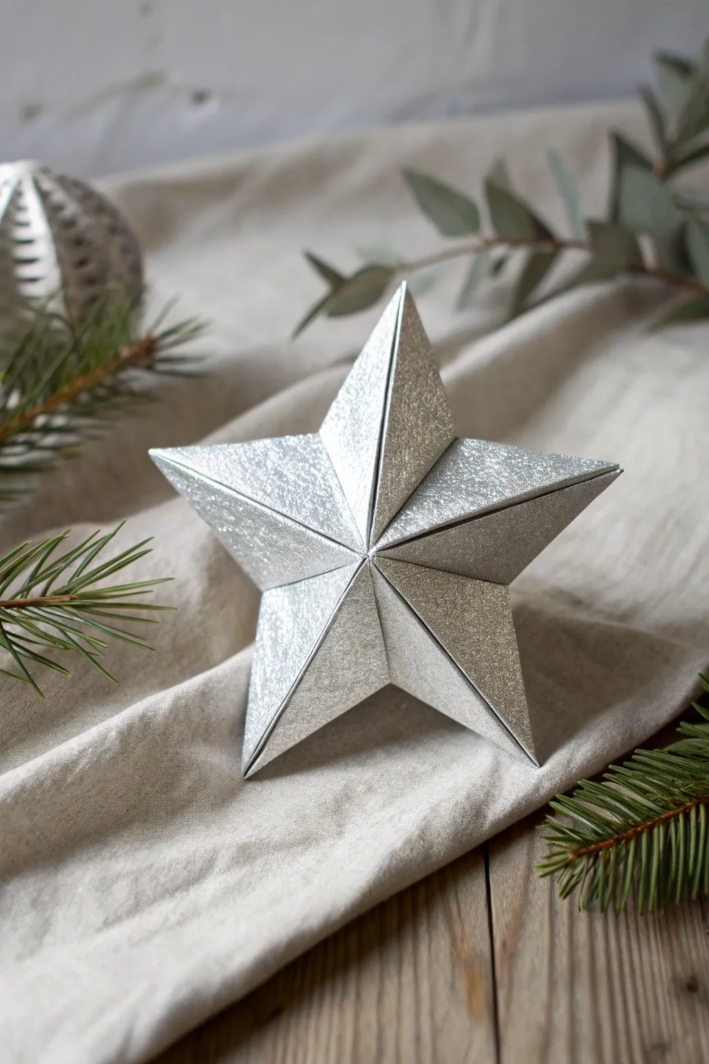 Transform your space with the enchanting allure of handmade origami stars.