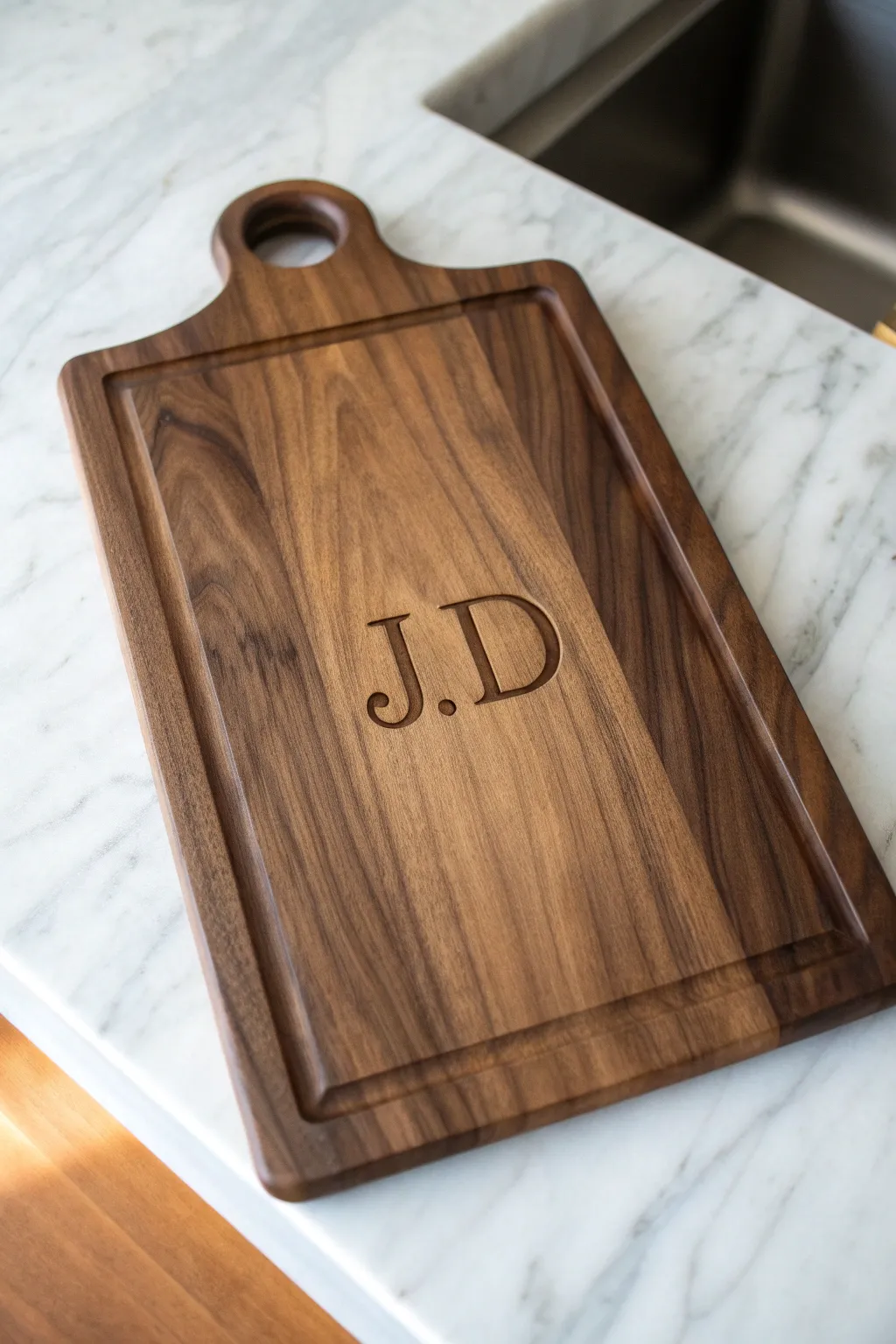Elevate your kitchen with a touch of personalization - engraved cutting boards make unique, memorable gifts.