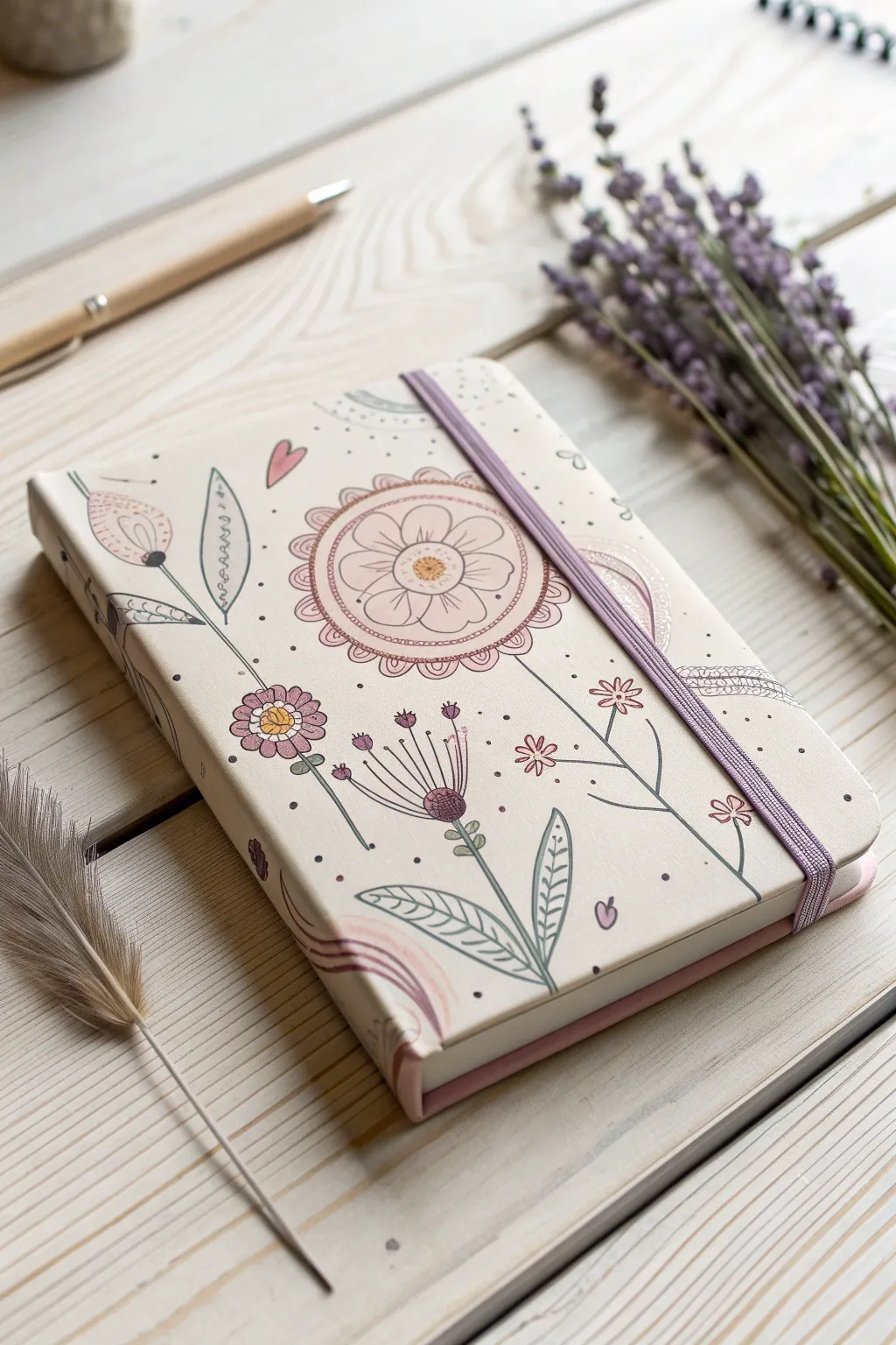 Capture your creativity with a diary that tells your story through art.