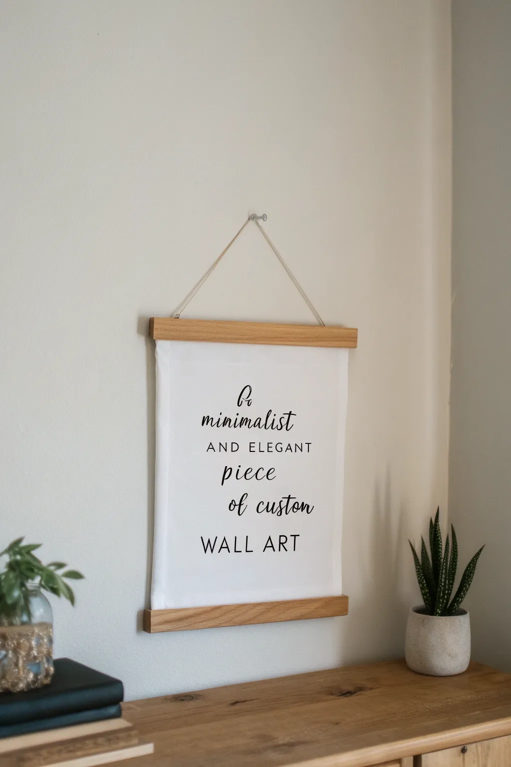 Elevate your space with personalized elegance: Transform memories into minimalist art.