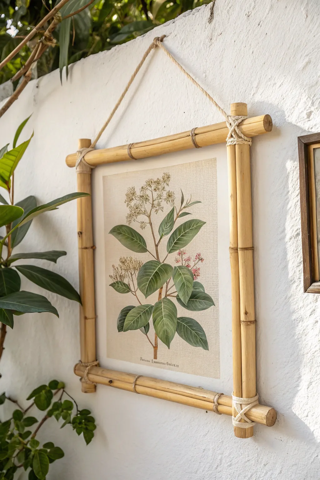Elevate your space with a touch of nature: Bamboo Art Frames for a chic, minimalist look.