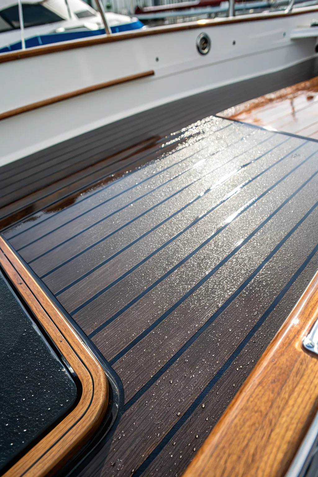 Transform your boat's interior with a sleek, non-slip rubberized coating for a professional, polished look.