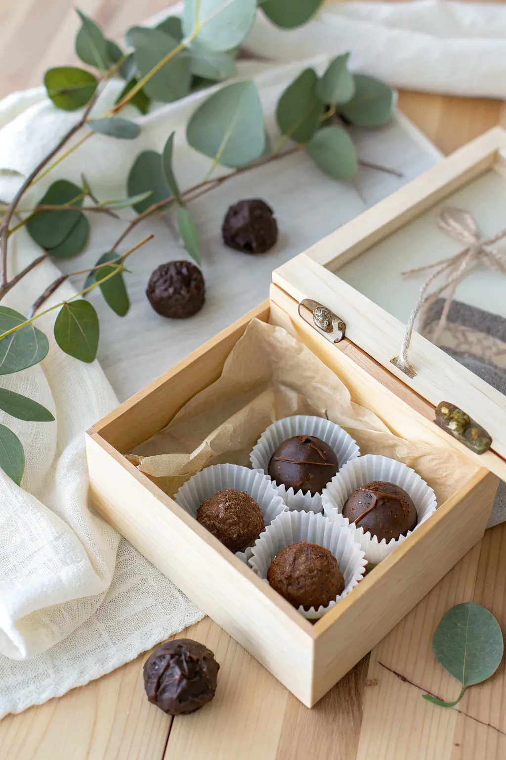 Sweeten your bridesmaid proposal with homemade truffles, crafted with love and style. 🍫✨