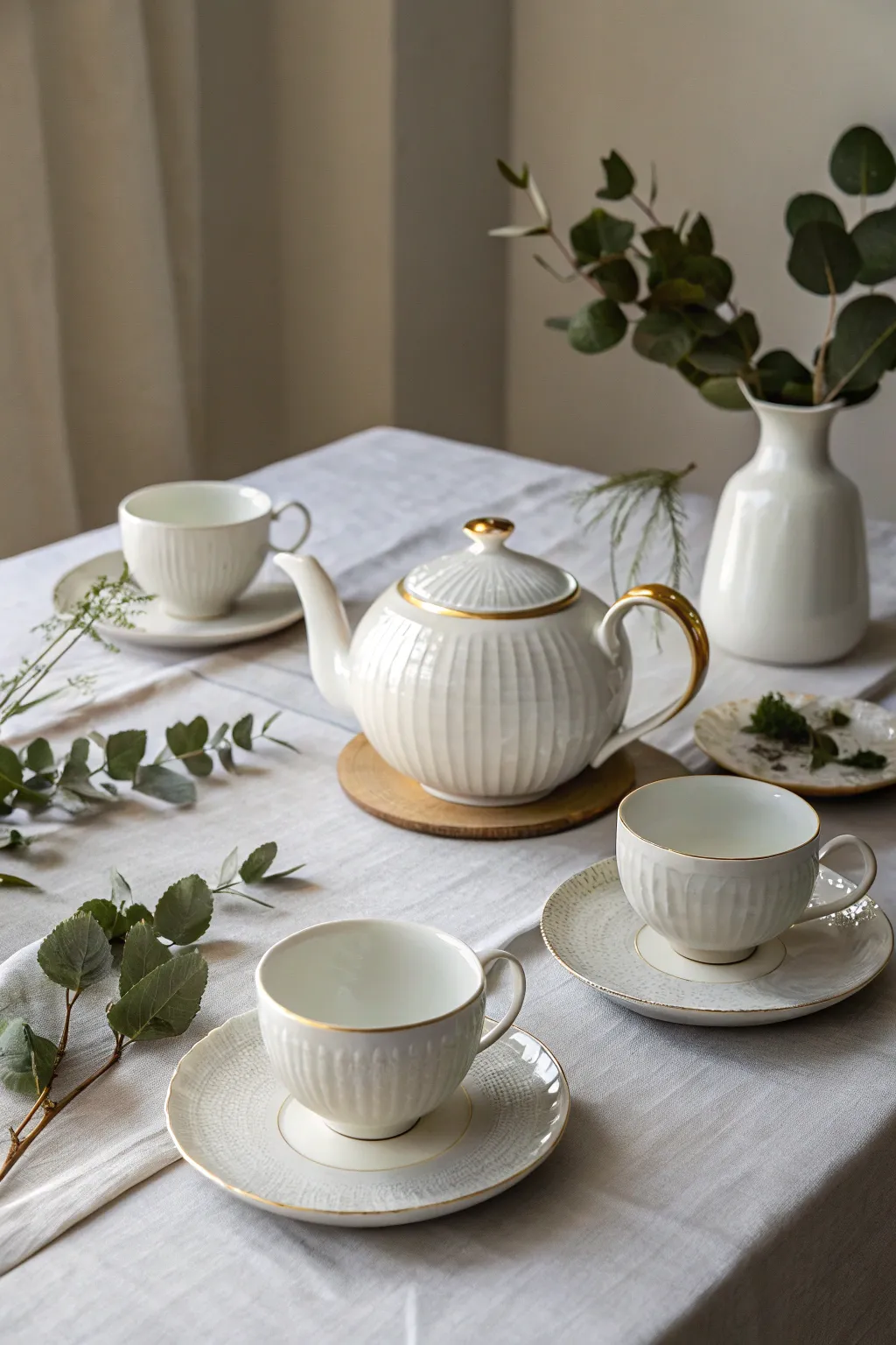 Host an unforgettable bridesmaid proposal with a chic and minimalist themed tea party.