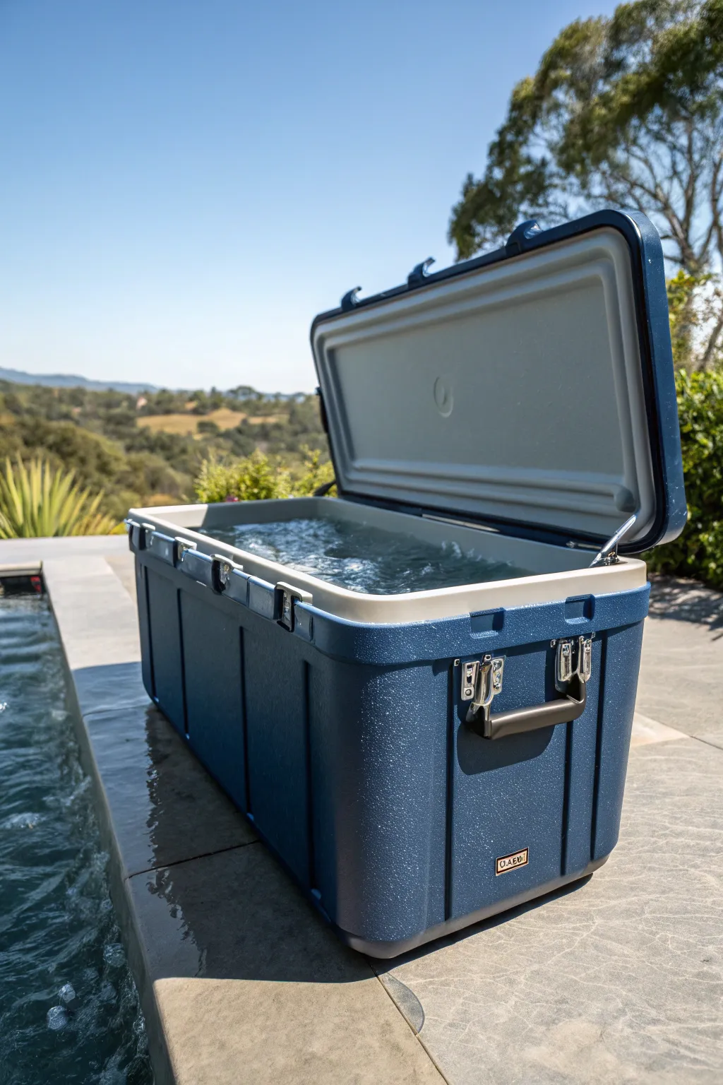 Dive into a refreshing oasis with this DIY insulated cooler conversion, perfect for beating the Texas heat in style!