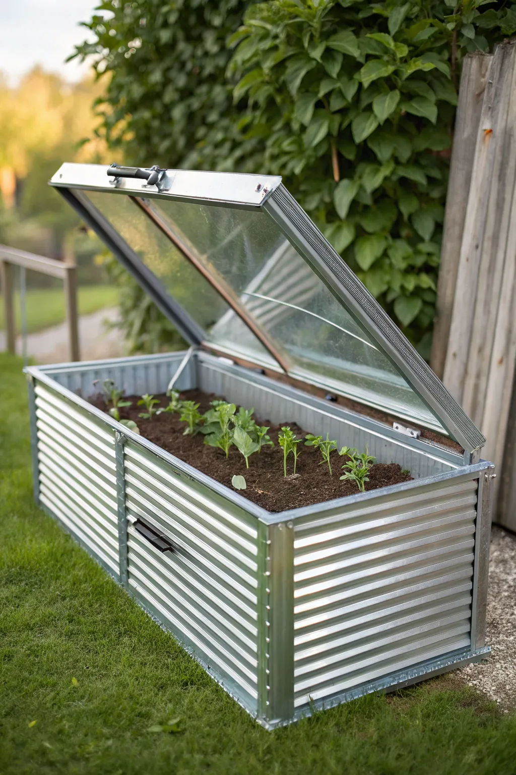 Transform your garden with a stylish mini greenhouse - perfect for nurturing seedlings in any weather.