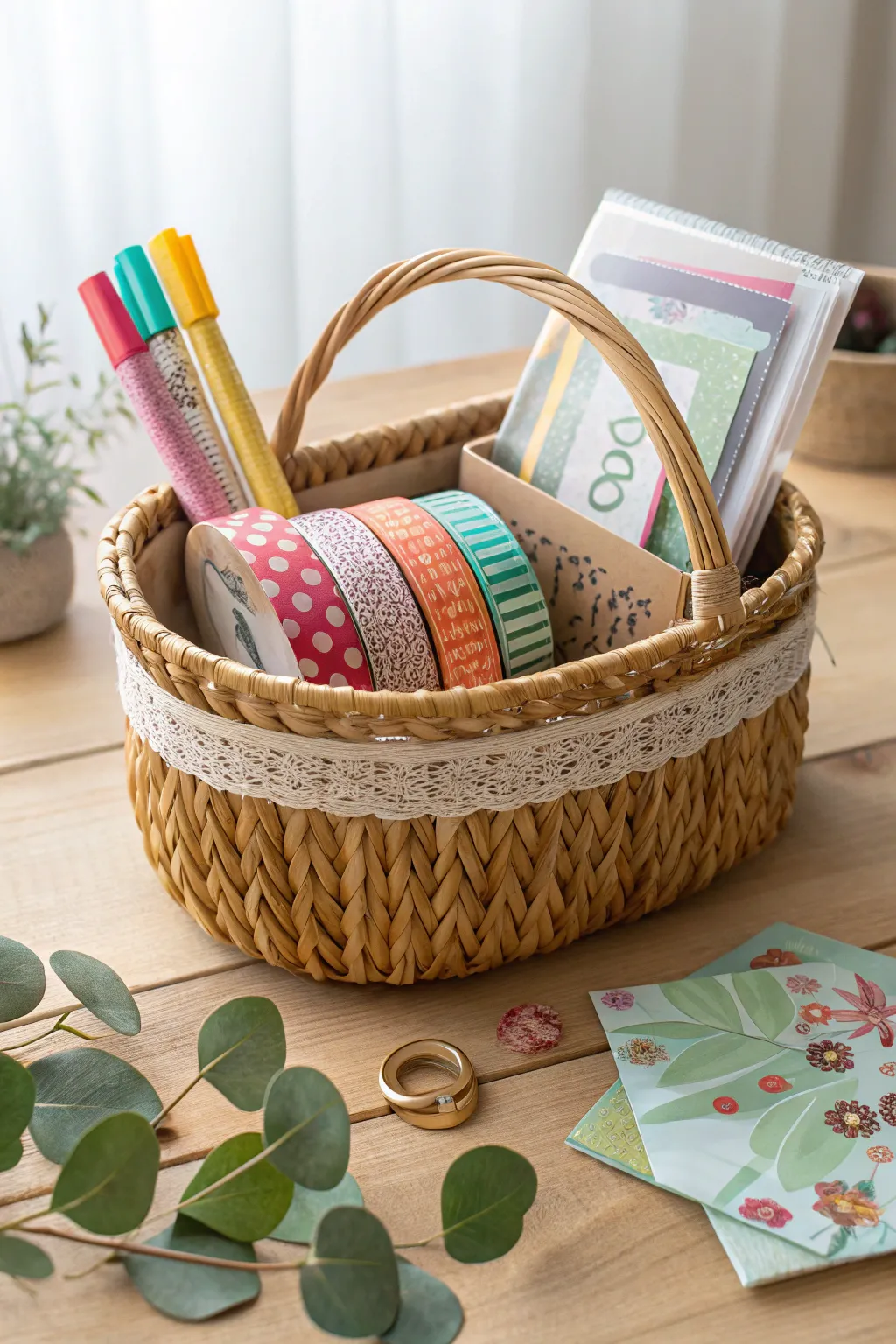 Unleash your creativity with this charming DIY crafting basket—perfect for sparking new passions!