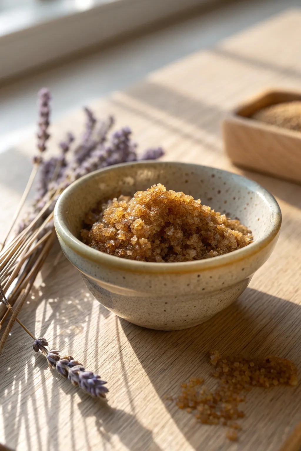 Indulge your hair with this simple, natural exfoliation treat. 🌿✨ #DIYHairMask #ScandinavianBeauty
