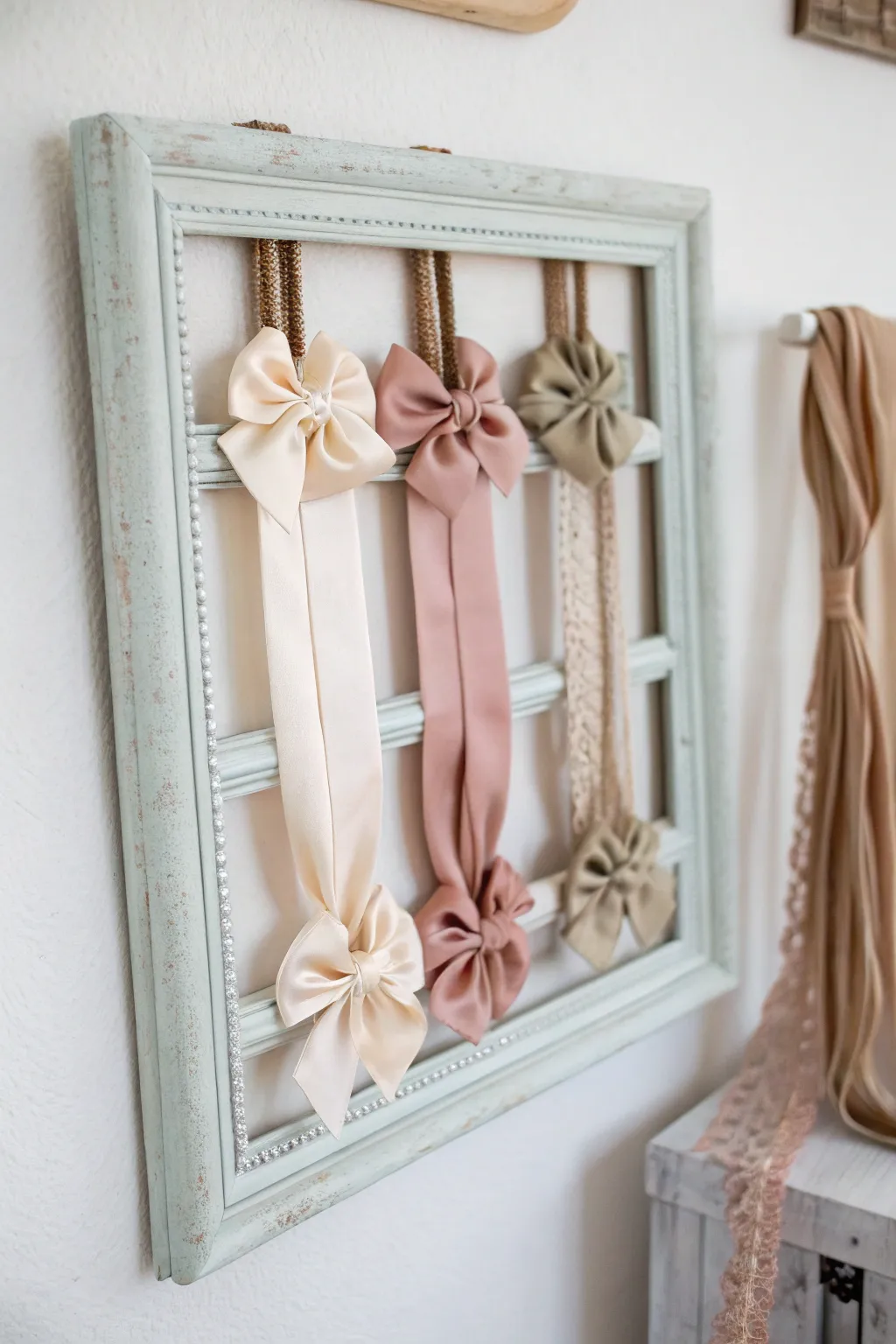 Transform your space with this chic DIY hair tie holder, blending minimalism and boho charm!