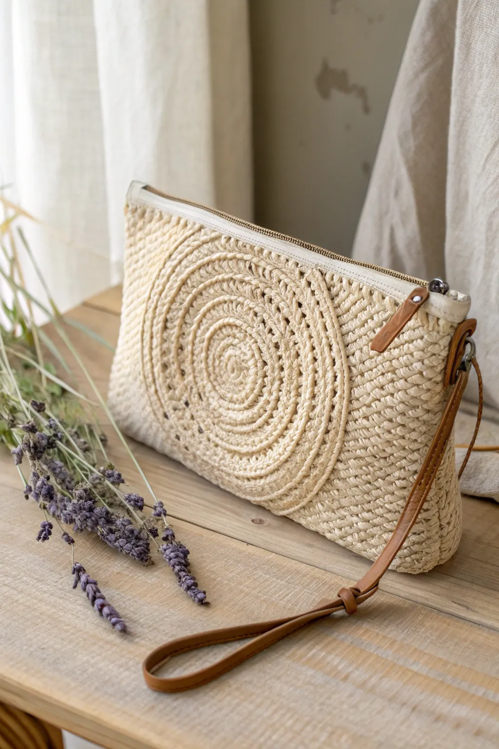 Transform woven placemats into your new favorite summer clutch—where simplicity meets natural elegance.