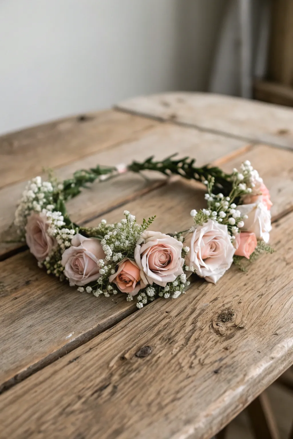 Elevate your Renaissance look with a handcrafted flower crown, where simplicity meets elegance.