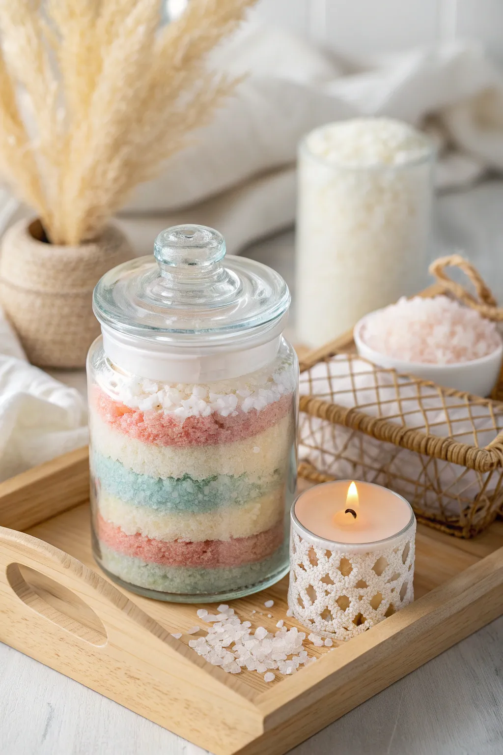 Gift the essence of relaxation with a beautifully crafted Spa-in-a-Jar.