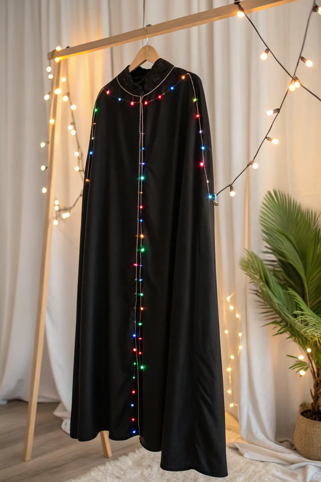 Illuminate your creativity with this stunning Lite-Brite inspired costume — where simplicity meets brilliance!