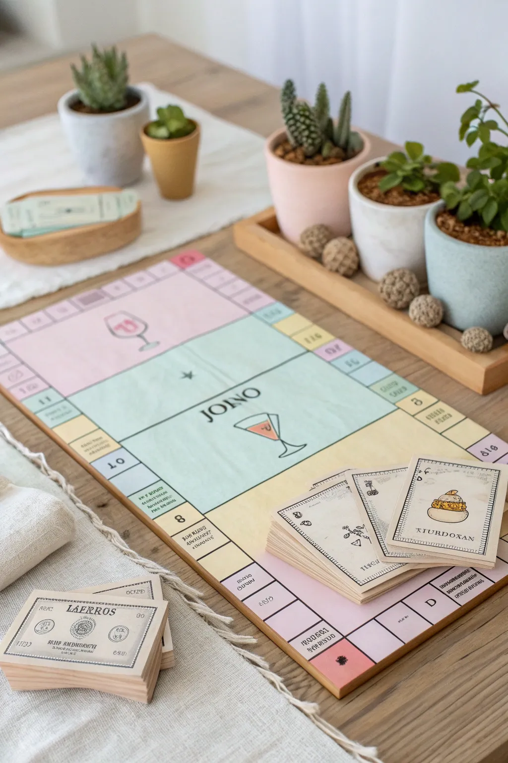 Elevate your game night with a personalized Monopoly board that combines creativity and fun!
