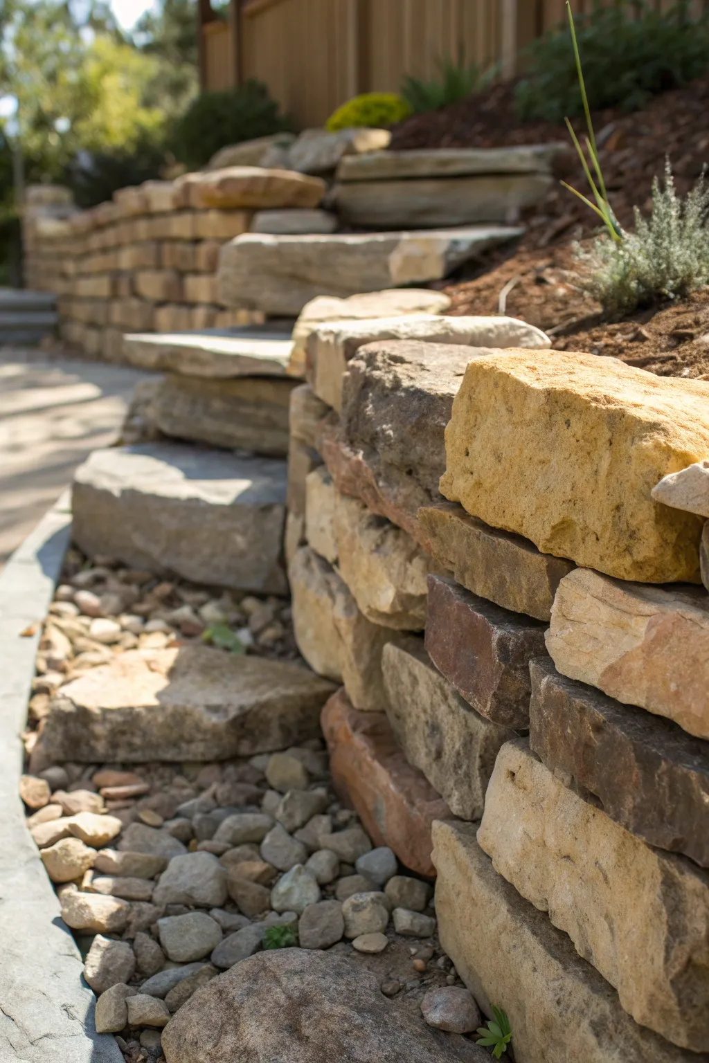 Elevate your landscape with the timeless beauty of layered stone textures.