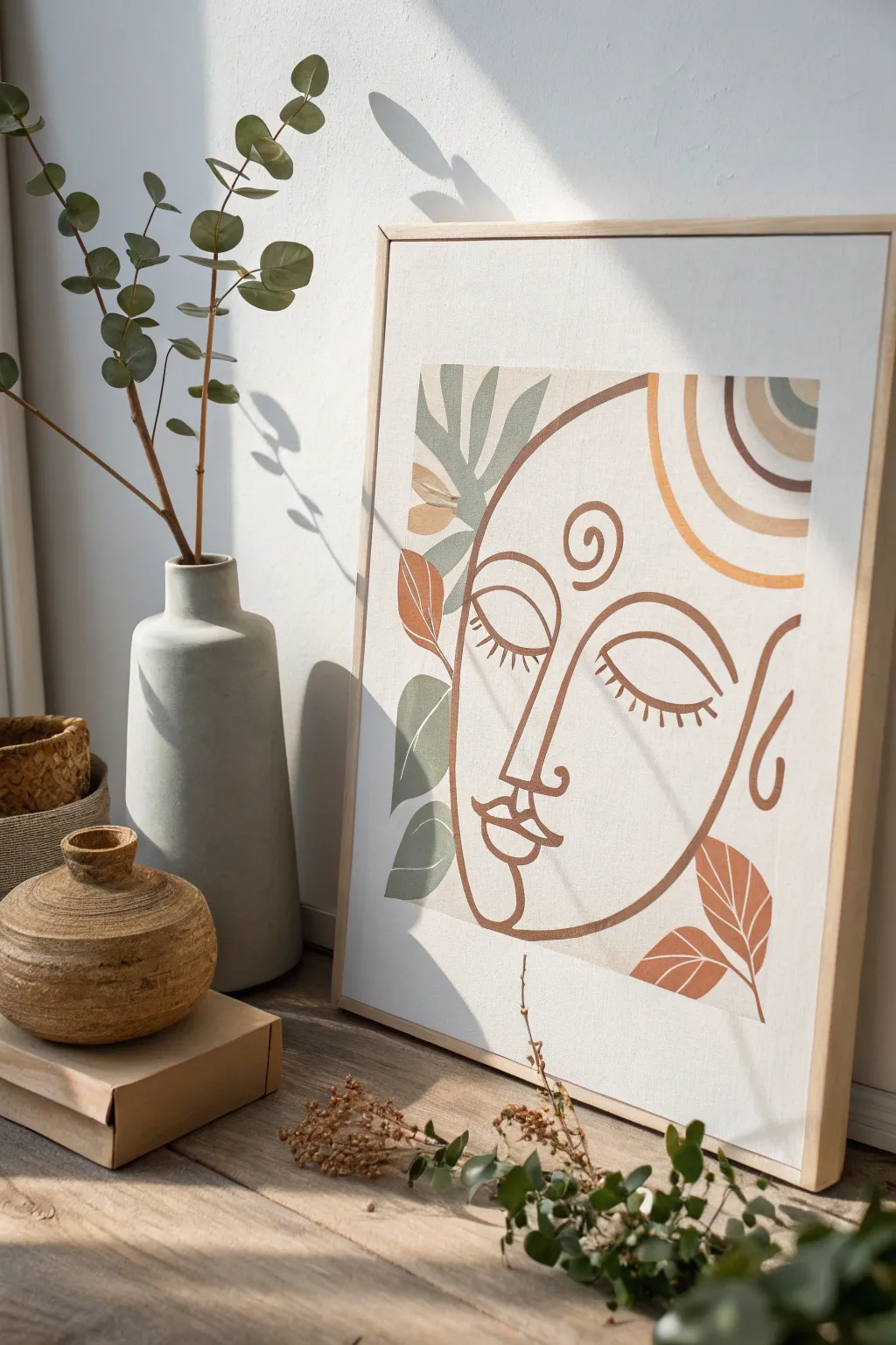 Embrace the mystique with abstract artistry. Perfect for your serene space.