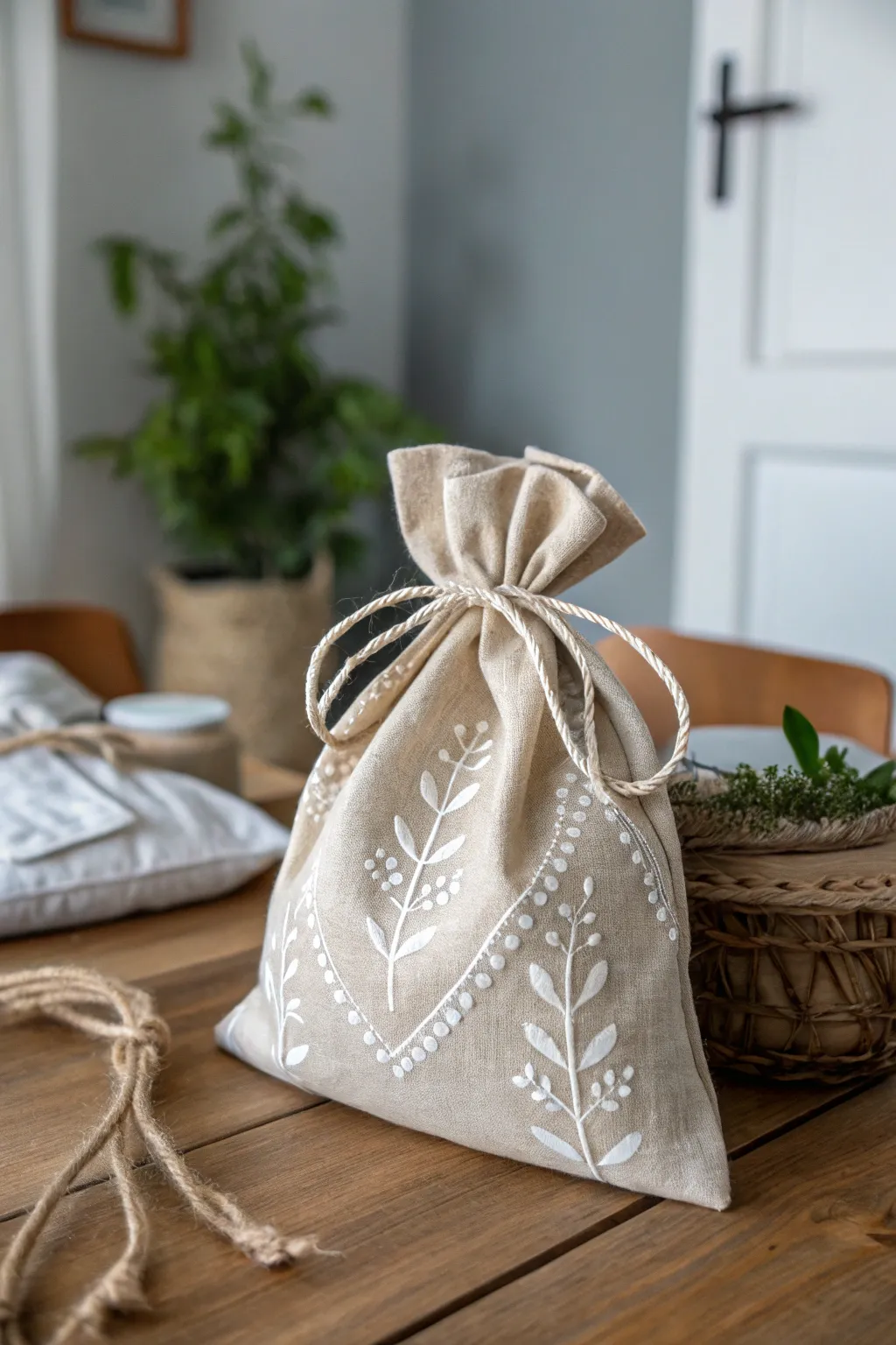 Elevate your gift-giving with these charming fabric gift bags—where elegance meets sustainability.