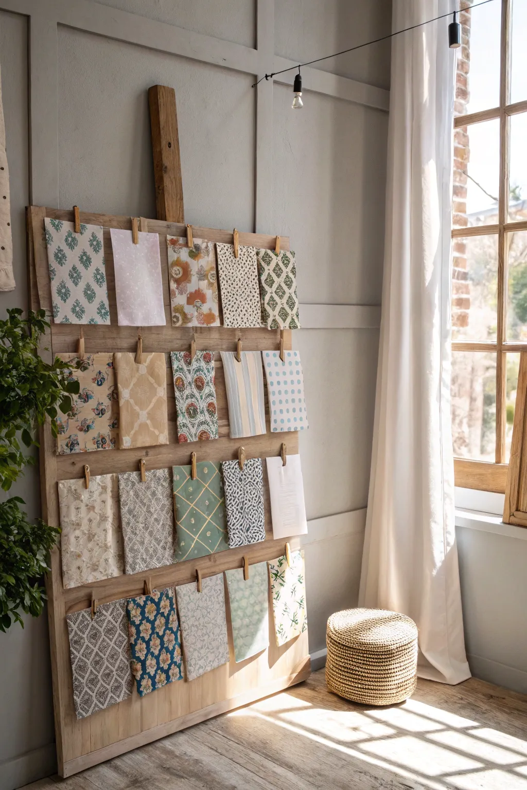 Transform your space with a tapestry of textures and patterns—a Scandinavian-Boho masterpiece.