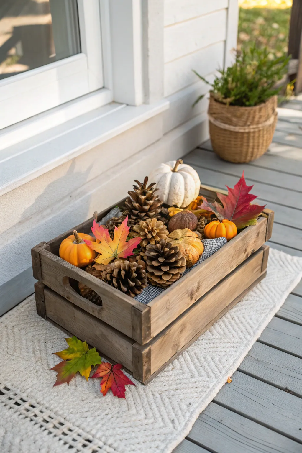 Welcome autumn with a touch of rustic elegance and nature's bounty. 🍂🍁
