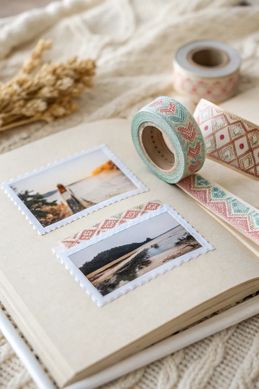 Elevate your scrapbook with enchanting decorative borders for a touch of artistic flair.