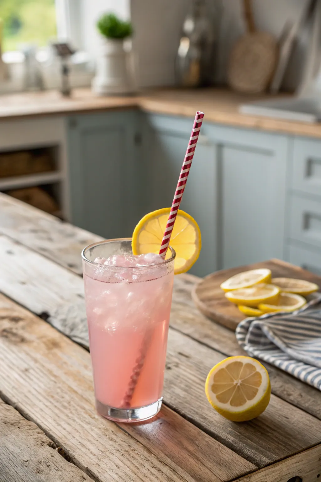 Sip into summer with this delightful Piggy Pink Lemonade!