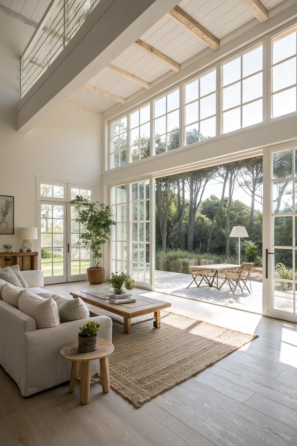 Open spaces promote a sense of tranquility and flow.