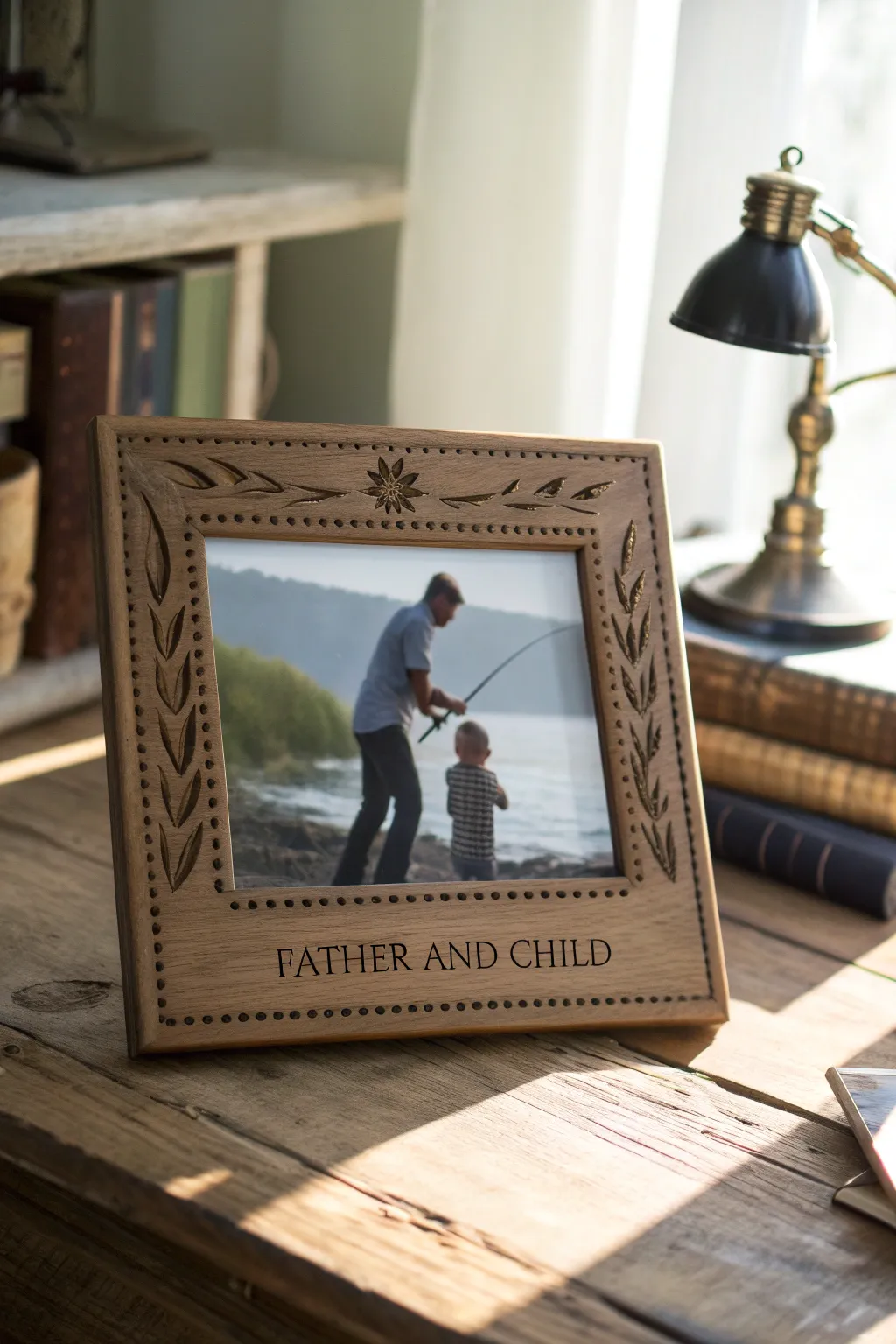 Capture cherished memories in a frame that speaks volumes this Father's Day.