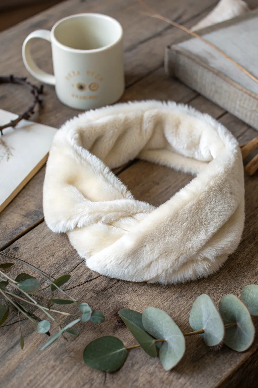 Elevate your winter style with a chic faux fur headband—where elegance meets cozy comfort.
