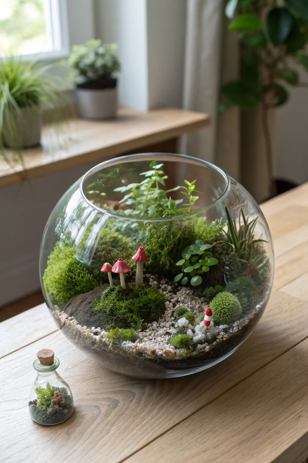 Create your own fairy wonderland in a minimalist terrarium!