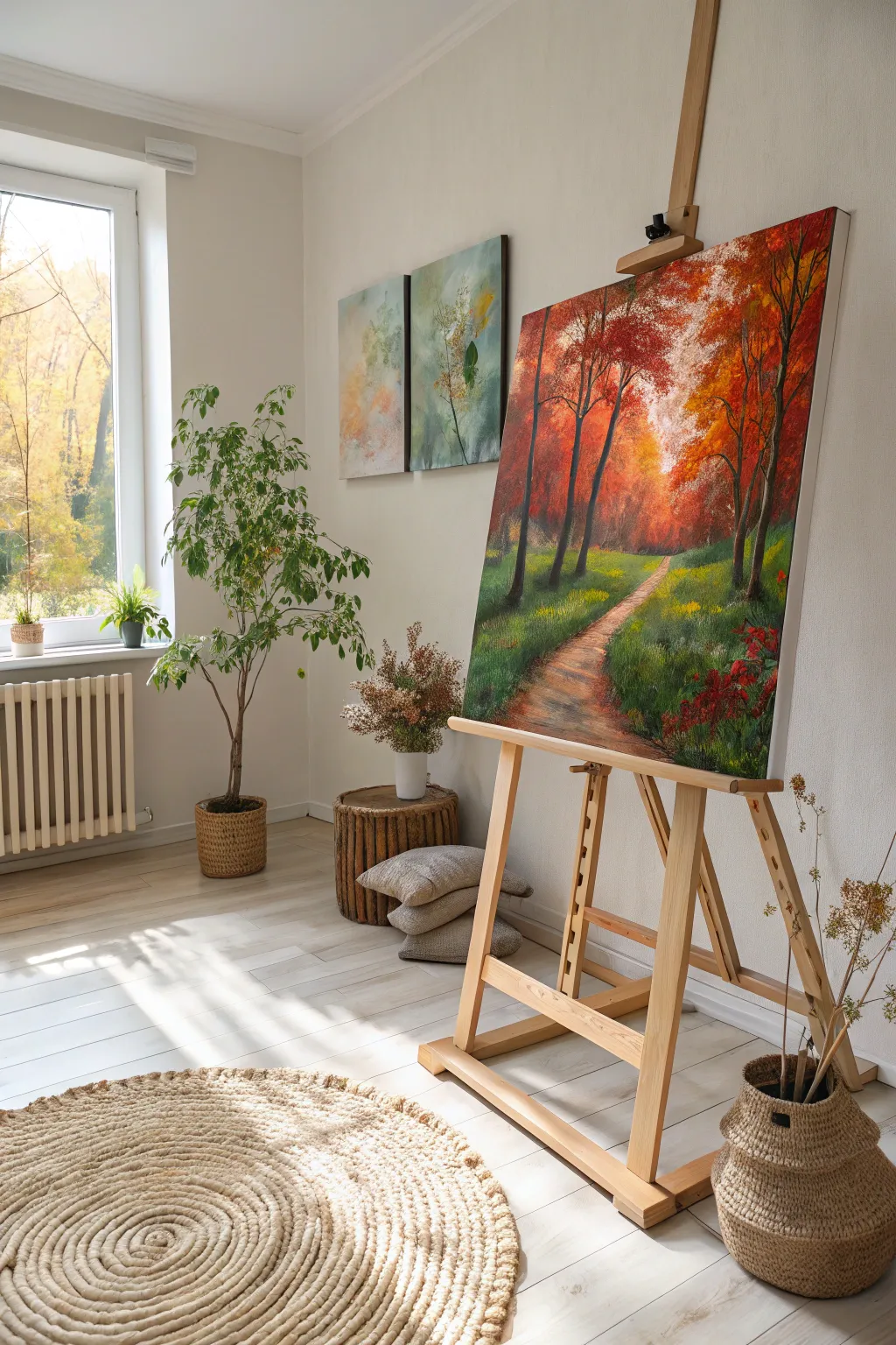 Capture the Symphony of Seasons: Where Minimalism Meets Vibrant Nature.
