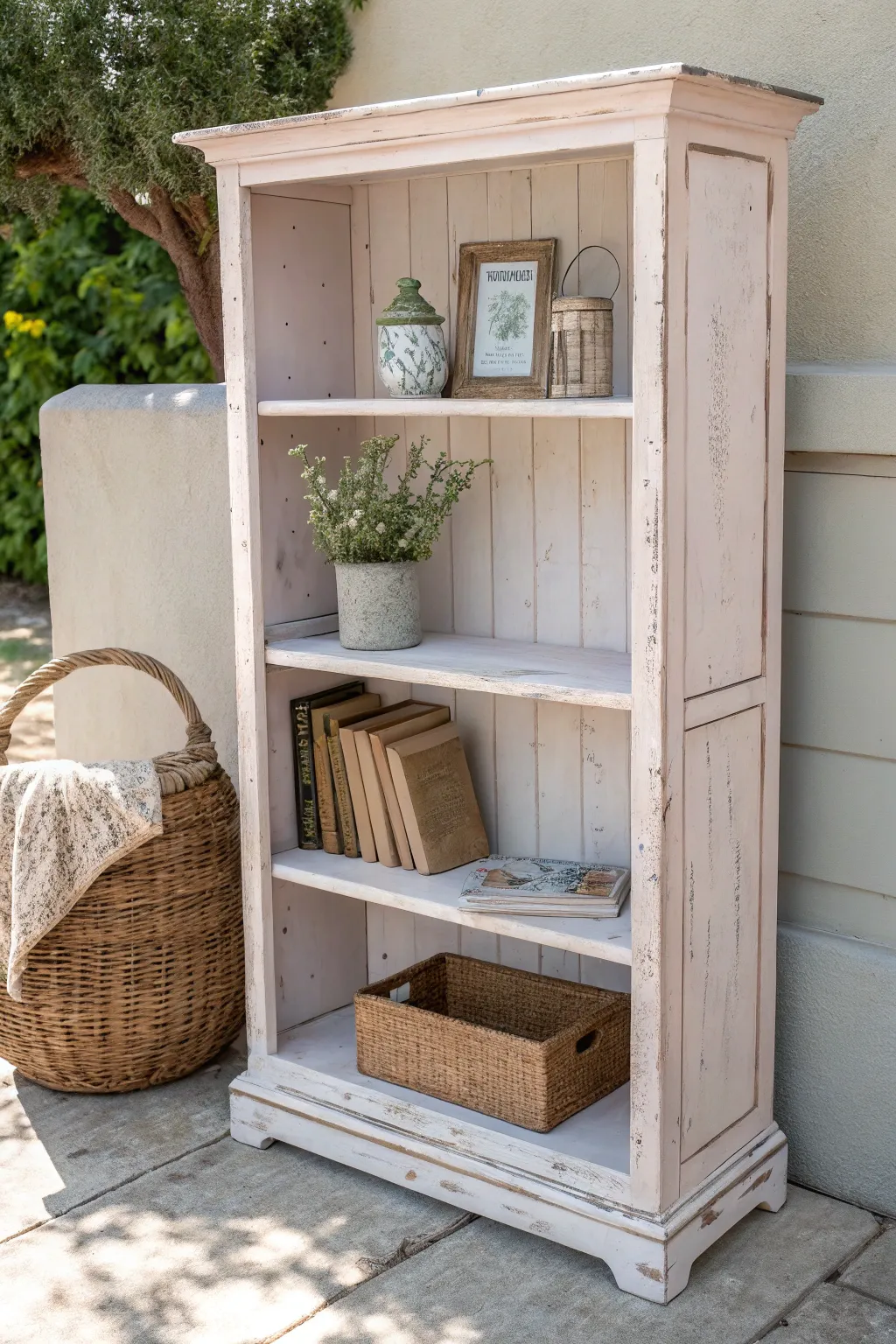 Transform your furniture with a touch of vintage charm using chalk paint for a beautifully distressed look.