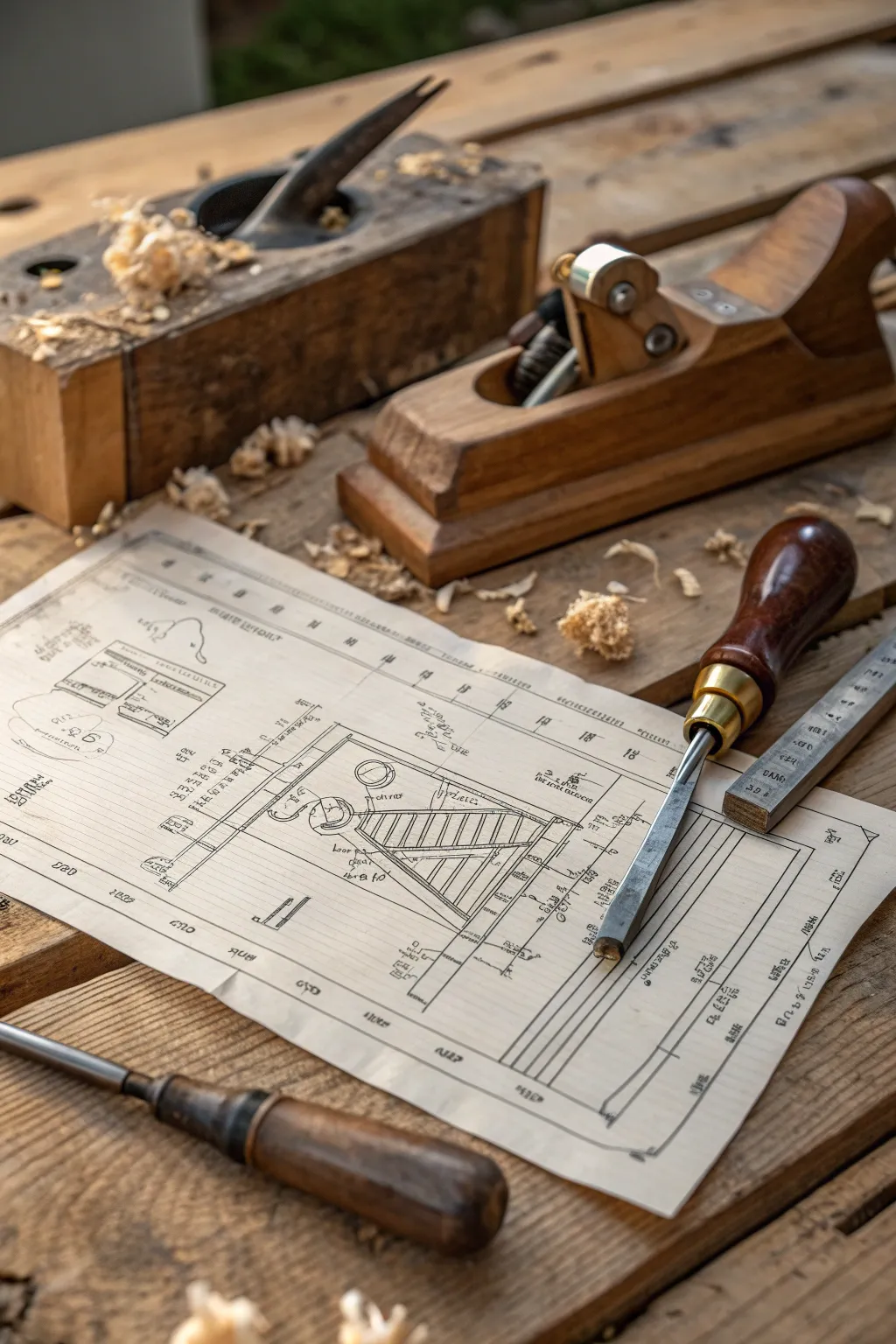 Ignite creativity with the perfect blueprint for your next woodworking masterpiece.